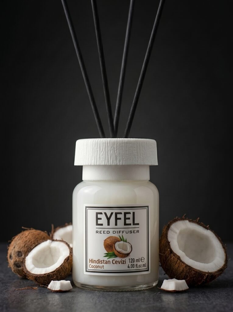 Coconut Eyfel Reed Diffuser